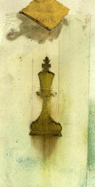 Aull's drawing of Chesspiece